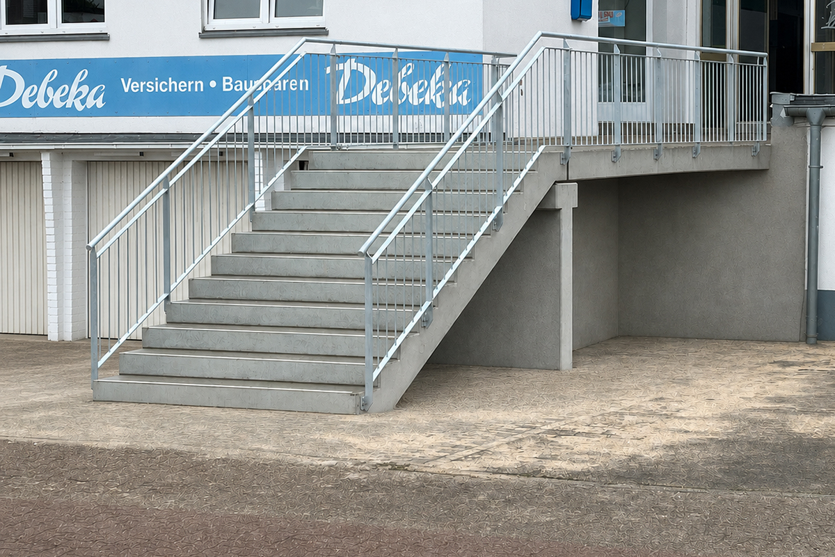 Referenzen - Außentreppenanlage in Schleswig